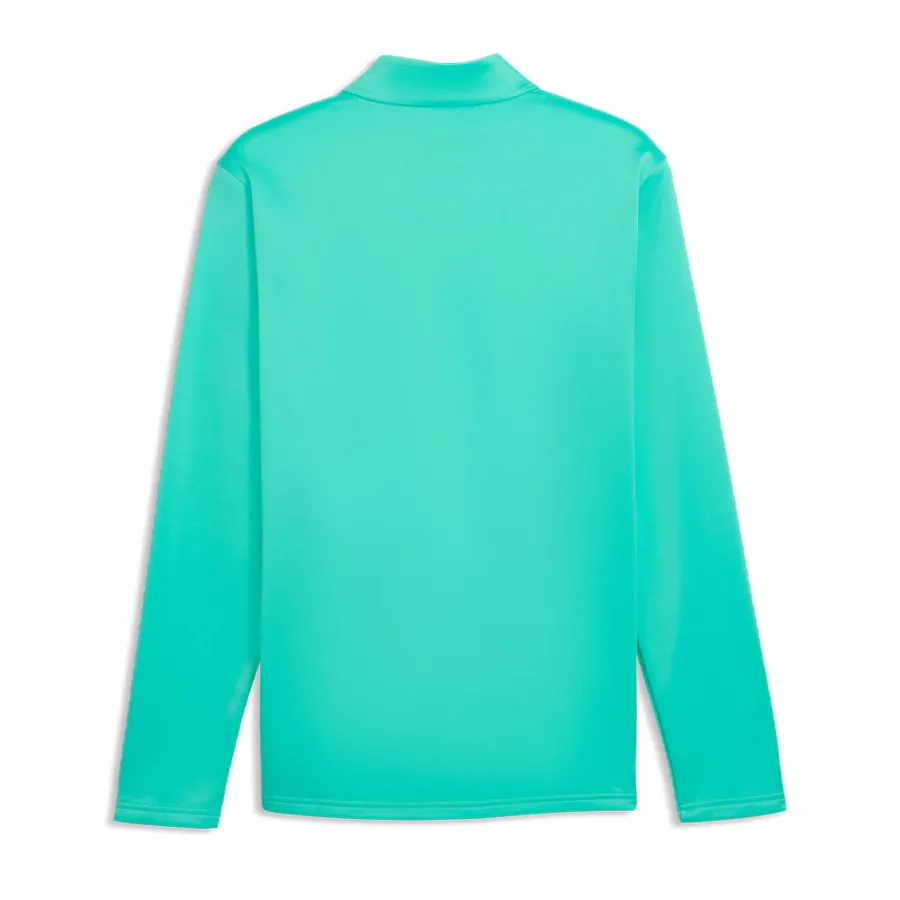 Blusa de Treino Meio Zíper Palmeiras Puma 26/27 Verde-Água — foto 2