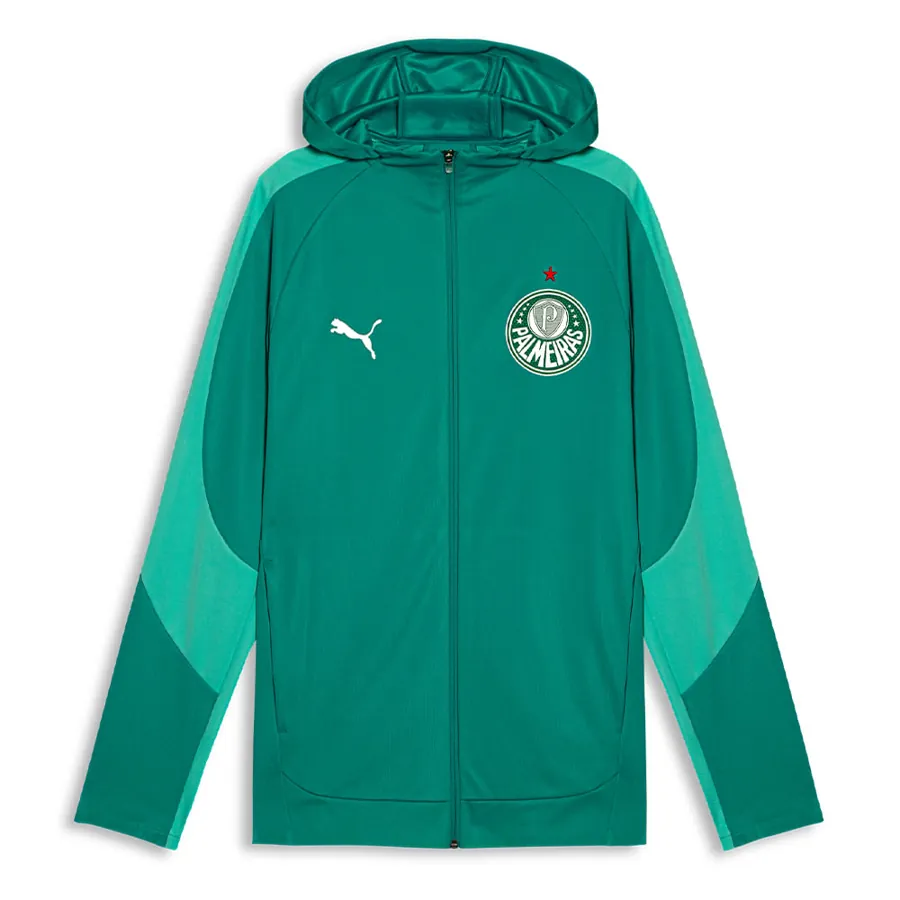 Jaqueta com Capuz Palmeiras Puma 26/27 Verde